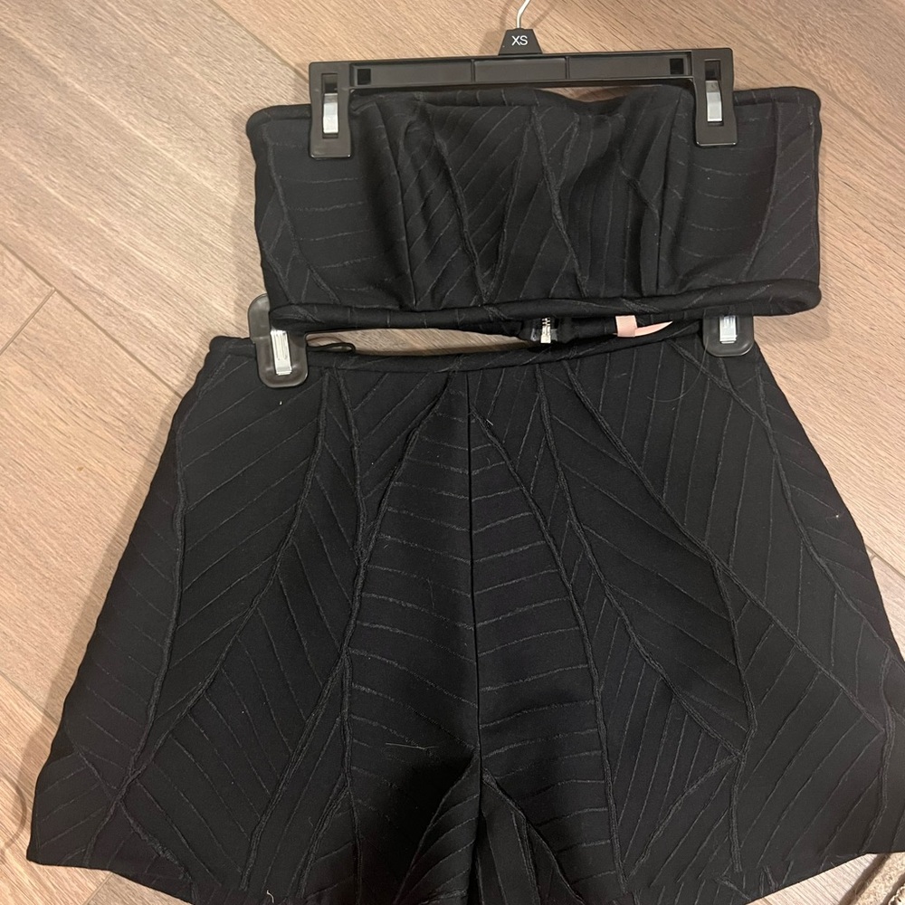 Alexis Black High Waist Women's Shorts - Picture 3 of 6